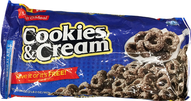 Malt-O-Meal Cookies & Cream Cereal Malt-O-Meal Cookies & Cream Cereal