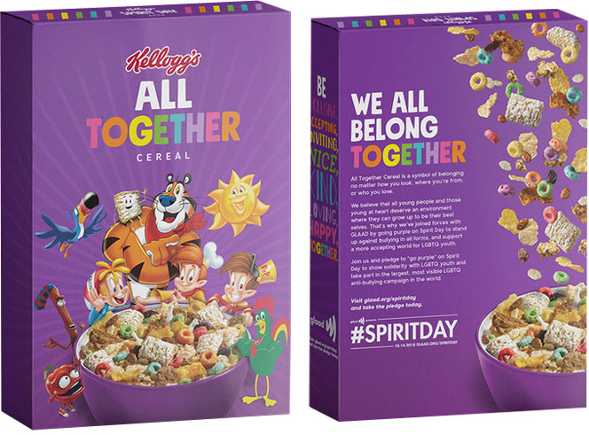Kellogg's All Together Cereal Box
