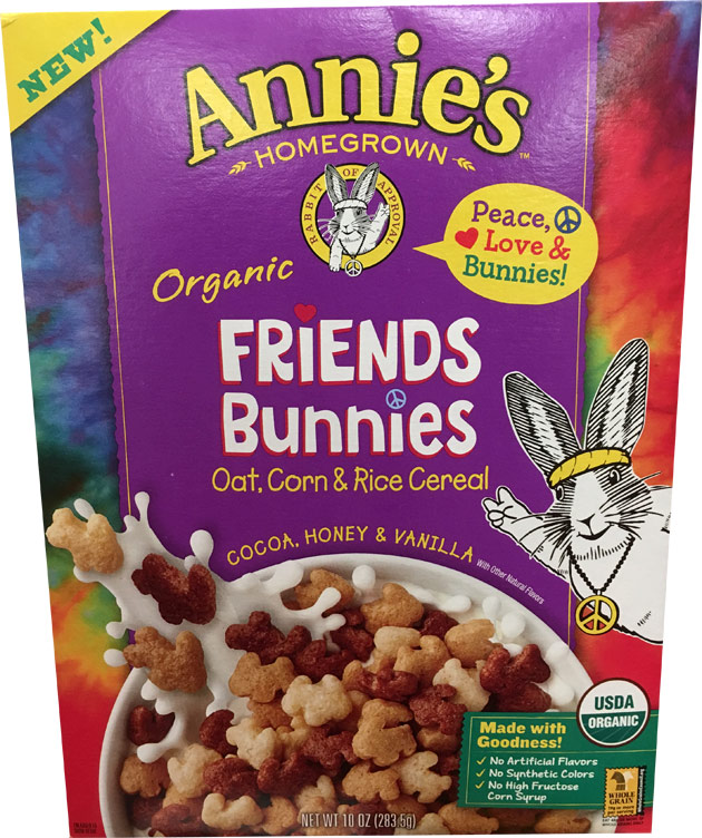 Friends Bunnies Cereal Box