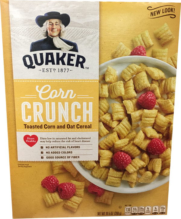 Corn Crunch Cereal Box