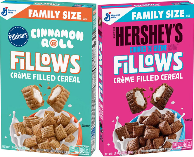 Fillows Cereal Boxes Fillows Cereal Boxes