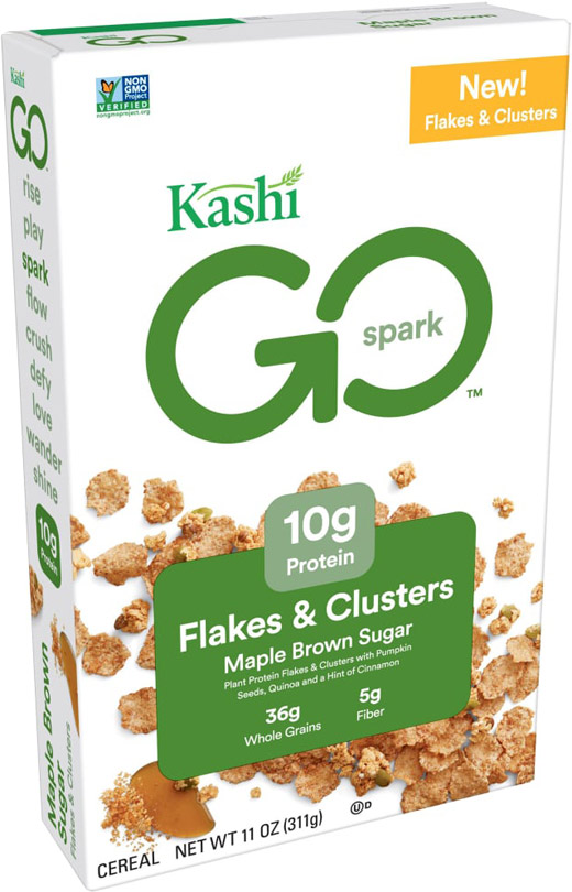 Kashi Go Maple Brown Sugar Cereal Box