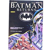 1992 Ralston Batman Returns Cereal Box unused factory Flat br13 