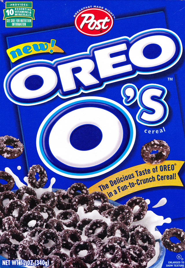 Oreo O's Cereal Box (Front)