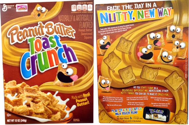 2014 Peanut Butter Toast Crunch Box