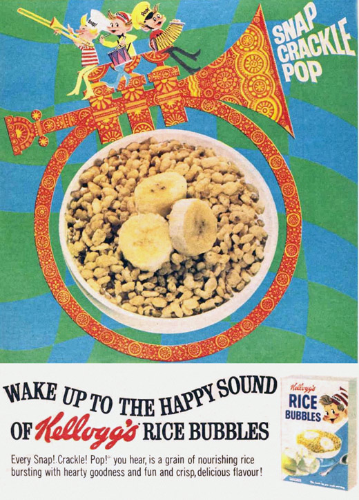 1967 Australian Ad for Rice Bubbles