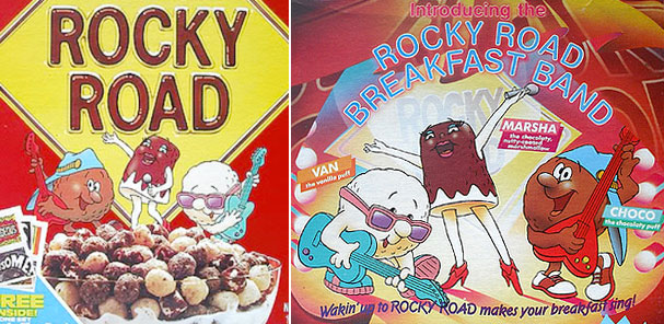 Rocky Road Cereal Characters