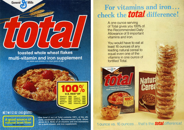 Classic Total Cereal Box Classic Total Cereal Box