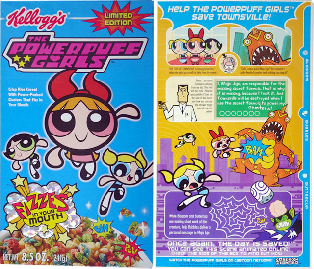 Powerpuff Girls Cereal Profile