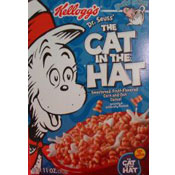 H Kellogs Cereal Toy Cat In The Hat NEW IN PACKET RARE 