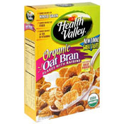Organic Oat Bran Flakes with Raisins