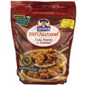 100% Natural Granola: Oats, Honey & Raisins
