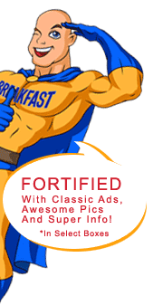 Fortified with classic commercials, super pics and awesome info!