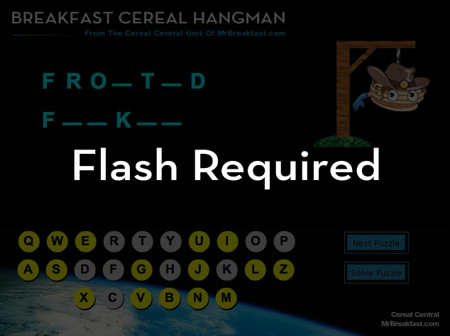 Flash Required To Play This Game