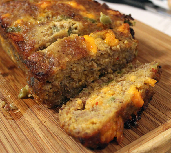 Corn Flake Sausage Loaf