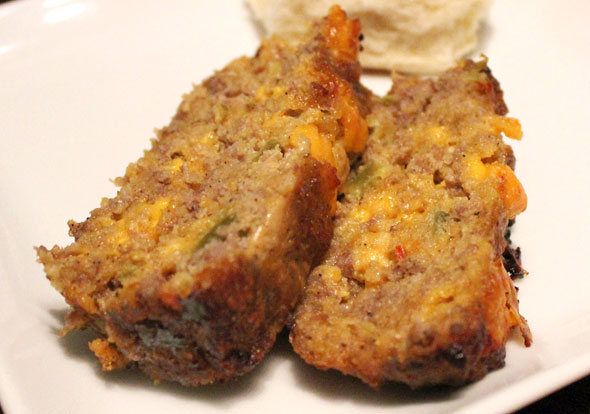 Corn Flake Sausage Loaf