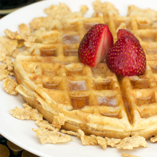 Corn Flake Waffles