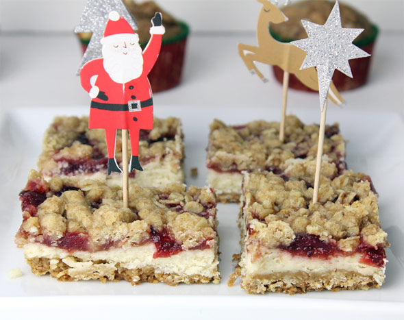 Cranberry Christmas Bars