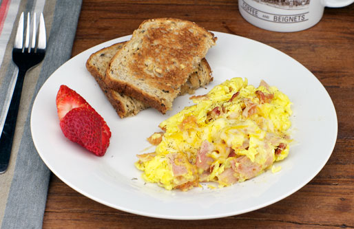 Ham & Bacon Scramble