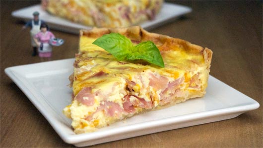 Ham And Cheese Quiche