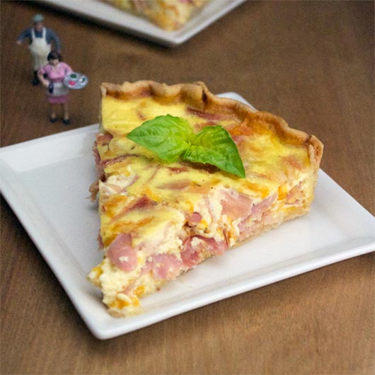 Ham And Cheese Quiche