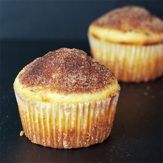 Two Baked Doughnut Muffins