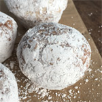 Baked Powdered Donut Holes