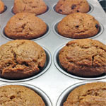 Bran and Flax Seed Muffins