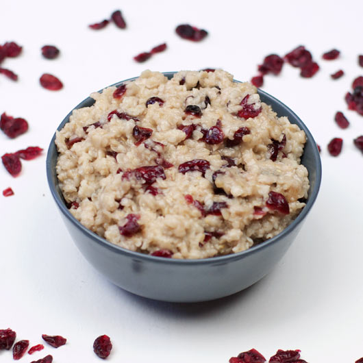 Maple Cranberry Oatmeal