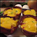 Bologna Omelet Cups