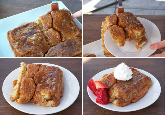 Overnight Caramel French Toast