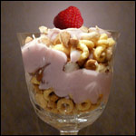 Strawberry Breakfast Sundae