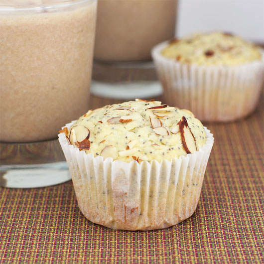 Almond Poppy Seed Muffins