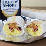 BBQ Breakfast Burrito