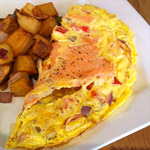 Smoked Salmon Omelet