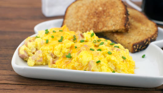 Ham And Cheese Scramble