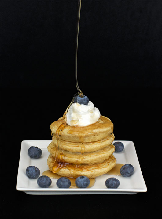 Cinnamon Oatmeal Pancakes