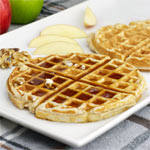 Apple Cinnamon Waffles