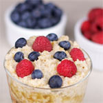 Irish Oatmeal With Seasonal Berries