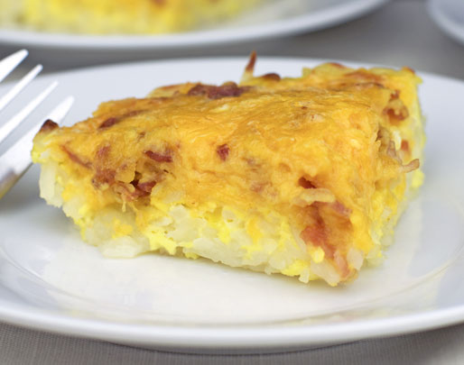 Hash Brown Quiche