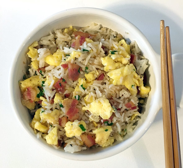 Bacon And Egg Fried Rice