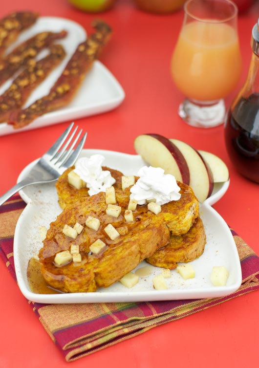 Applesauce French Toast Breakfast