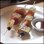 French Toast Kabobs