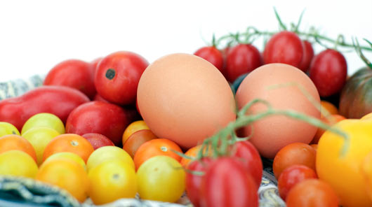 Eggs And Tomatoes