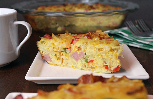 Denver Omelet Pie