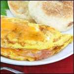 Greg's Ham & Cheese Omelet