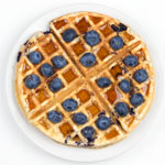 Better Blueberry Waffles