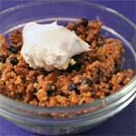 Blueberry Grape-Nut Porridge