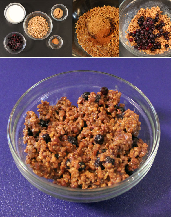 Blueberry Grape-Nut Porridge