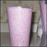 Banana Berry Protein Shake